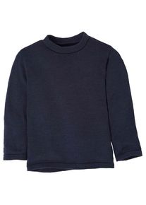 Disana Strick-Pullover Wollpullover Kinder Alltag (Gr 86/92 |blau)