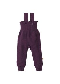Disana Strick-Trägerhose Overall Kinder (Größe 50/56 |lila)