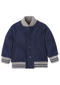 Woll- & Merinojacke Disana College-Jacke Kinder (Gr 110/116 |blau)