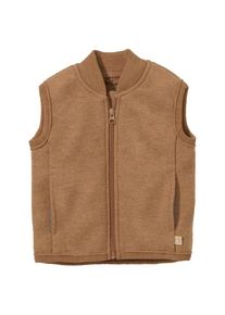 Woll- & Merinoweste Disana Walk-Weste Kinder (Gr 74/80 |braun)
