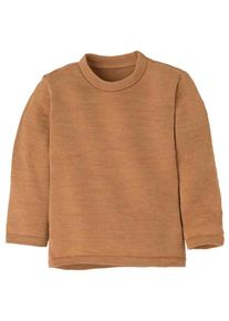 Wollpullover Disana Strick-Pullover Kinder (Gr 122/128 |orange)