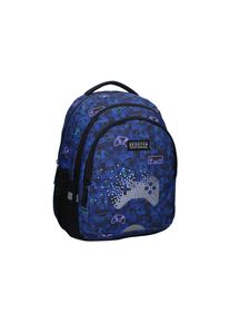 Skooter Schulrucksack Jungen – Gamer Rucksack mit Game-Motiv & 2 Front