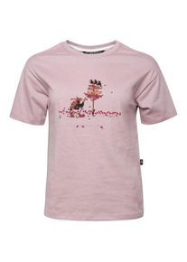 Chillaz Leoben Pilgrem T-Shirt Damen (Gr 36 |rosa/lila)