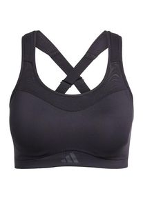 Adidas TLRD Impact Training High Support Bra Sport-BH Damen (Gr L - Cup: A-B |grau)