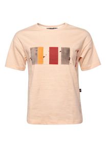 Chillaz Leoben Rainbow T-Shirt Damen (Gr 44 |beige)