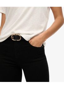 Superdry Damen Jeans aus Bio-baumwolle mit Ausgestelltem Bein und Hohem Bund Black - Gr&ouml;&szlig;e: 32/30 212363200027602A082