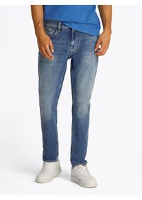 Tommy Jeans Slim-fit-Jeans »Austin Slim Tapered«, zum Knöchel hin schmaler werdende Jeans mit mittlerer Leibhöhe