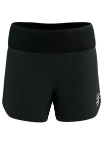Compressport Performance Short Laufshorts Damen (Gr M |schwarz)