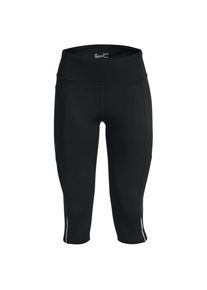 Under Armour Launch Capris Lauftights Damen (Gr XS |schwarz)