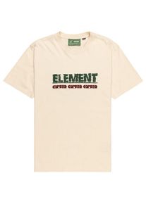 Element OCNC Foliage Short Sleeve T-Shirt Herren (Gr XS |beige)