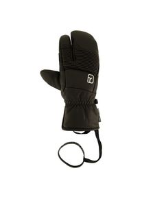 Ortovox Full Leather 3 Finger Glove Handschuhe Herren (Gr XS |schwarz)