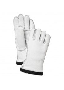 Hestra Heli Ski Liner 5 Finger Handschuhe Damen (Gr 5 |weiß)