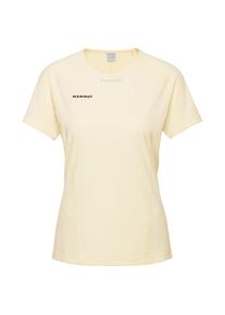 Mammut Aenergy FL T-Shirt Funktionsshirt Women (Gr L |beige/weiß)