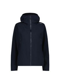 Regenjacke CMP 2 Layer Jacket Fix Hood Damen (Gr 46 |blau |wasserdicht)