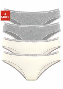 Lascana Slip mehrfarbig Gr. 32/34 für Damen. Mit Logobund. Nachhaltig.