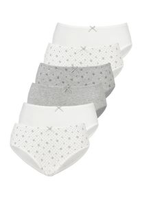 Petite Fleur Jazz-Pants Slips mehrfarbig Gr. 32/34 für Damen. Mit Print, Schleife. Nachhaltig.