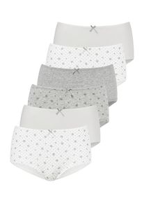 Petite Fleur Hipster mehrfarbig Gr. 32/34 für Damen. Mit Schleife, Print. Nachhaltig.