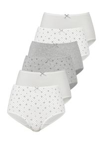 Petite Fleur Taillenslip mehrfarbig Gr. 32/34 für Damen. Mit Schleife, Print. Körpernah. Nachhaltig.