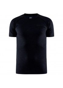 Craft Core Dry Active Comfort S/S Kunstfaserunterwäsche Herren (Gr S |schwarz)