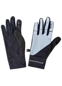 Endurance Mingus Running Gloves Handschuhe (Gr M |grau)