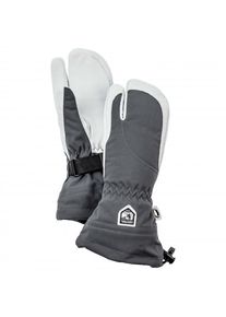 Hestra Heli Ski 3 Finger Handschuhe Damen (Gr 9 |grau |wasserdicht)