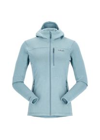 Rab Graviton Hoody Fleecejacke Damen (Gr 44 |türkis/grau)