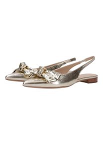 Thea Mika Ballerinas - Sling-Ballerinas - Gr. 38 (EU) - in Gold - f&uuml;r Damen