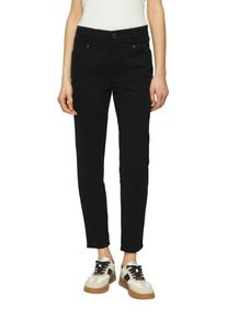 s.Oliver Damen 7/8-Hose, schwarz, casual, Gr. 46, unifarben, Denim/Jeans, Obermaterial: 98% Baumwolle, 2% Elasthan. Futter: 100% Baumwolle, Hosen, im