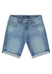 Cars Jeans Herren Jeansshorts "HUNTER SHORT", blau, modisch, Gr. XS, unifarben, Web, Obermaterial: 99% Baumwolle, 1% Elasthan, Jeans