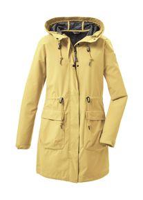 G.I.G.A. by Killtec Damen Softshellparka "GS 99 WMN SFTSHLL PRK", gelb, sportlich, Gr. 38, G.I.G.A. DX BY KILLTEC, 100% Polyester, Jacken