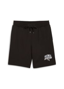Puma Herren Trainingsshorts "CLASS SHORTS 8" TR", schwarz, sportlich, Gr. M, bedruckt, Sweatware, Obermaterial: 68% Baumwolle, 32% Polyester, Hosen