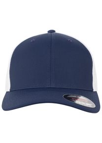 Flexfit Damen Flex Cap "Flexfit Unisex Flexfit Ultrafibre & Airmesh 2-Tone", blau, casual, Gr. S, 44% Polyester, 42% Polyamid, 7% Baumwolle, 7%