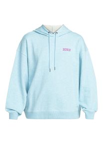 Roxy Damen Kapuzensweatshirt "Lights Out C", blau, Gr. XS, 80% Baumwolle, 20% Polyester, Sweatshirts