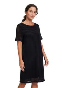 Cartoon Damen Druckkleid "Cartoon Casual-Kleid mit Rundhalsausschnitt", schwarz, casual, Gr. 34, Obermaterial: 97% Baumwolle, 03% Elasthan. Futter: