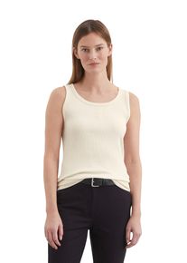 Marc O'Polo MARC O'POLO Damen T-Shirt "mit TENCEL Modal", beige, casual, Gr. XXL, unifarben, Obermaterial: 61% Baumwolle, 36% Modal, 3% Elasthan, Shirts