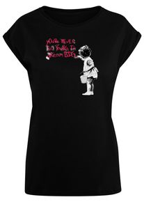 Merchcode Herren T-Shirt "Merchcode Damen Ladies Dream Big T-Shirt", schwarz, casual, Gr. 4XL, unifarben, 100% Baumwolle, Shirts