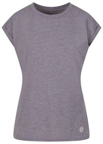 Just Rhyse Herren T-Shirt "Just Rhyse Damen Rio T-Shirt", grau, casual, Gr. XS, unifarben, 90% Baumwolle, 10% Polyester, Shirts