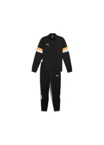Puma Herren Trainingsanzug "individualRISE Fußball-Trainingsanzug Herren"schwarz heat fire orange, Gr. S, Obermaterial: 100% Polyester;