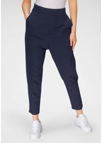 Imperial Damen Haremshose "IMP-8 P31BBF", blau, casual, Gr. S, unifarben, clean, gepflegt, leicht transparent, Web, Obermaterial: 72% Polyester, 23%