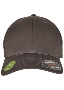 Flexfit Damen Flex Cap "Flexfit Unisex Flexfit Organic Cotton Cap", grau, casual, Gr. S, unifarben, 98% Baumwolle, 2% Elasthan, Caps