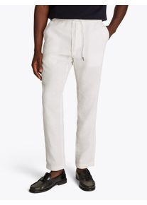 Tommy Hilfiger Herren Chinohose "HARLEM SORONA LINEN"ivory silk, casual, Gr. 32, Web, Obermaterial: 71% Leinen, 29% Polyester, Hosen