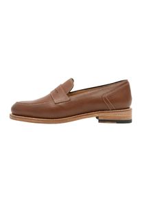Henry Stevens Damen Loafer "Lee PL", Gr. 38,5, braun, Leder, elegant, Schuhe