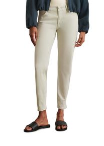 Marc O'Polo MARC O'POLO Damen 5-Pocket-Hose "aus Lyocell-Baumwolle-Mix"silky stone, casual, Gr. 35, unifarben, Obermaterial: 48% Baumwolle, 36% Lyocell, 13%