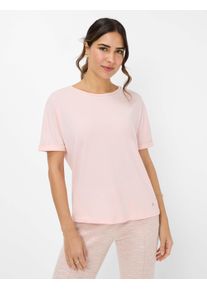 Brax Damen Kurzarmshirt "Style CAELEN", rosa, Gr. 42, 47% Baumwolle, 47% Modal, 6% Elasthan, Shirts
