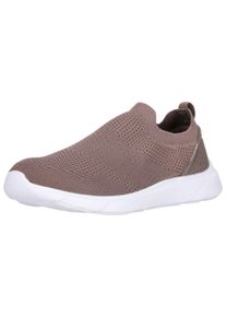 CRUZ Damen Sneaker "Thrown", Gr. 41, braun, Kunstfaser, sportlich, Schuhe, in verschlusslosem Design