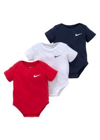 Nike Sportswear Kinder Body "für Babies", rot, sportlich, Gr. 62, unifarben, Jersey, Obermaterial: 60% Baumwolle, 40% Polyester, Bodies