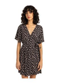 Billabong Damen Minikleid "All For You", schwarz, Gr. L, 100% Viskose, Kleider