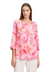 Betty Barclay Damen Satinbluse "Betty Barclay Satin-Bluse mit 3/4 Arm", rot, modisch, Gr. 38, Obermaterial: 100% Viskose., Blusen