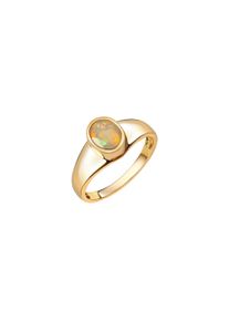 Vivance Damen Fingerring "585/- Gelbgold glanz oval Opal", 018 (57,0), Gold, gelb, Gold, Fingerringe