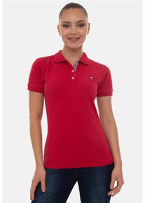 Damen Poloshirt "Angie", rot, casual, Gr. S, SIR RAYMOND TAILOR, unifarben, 100% Baumwolle, Shirts, in klassischem Design